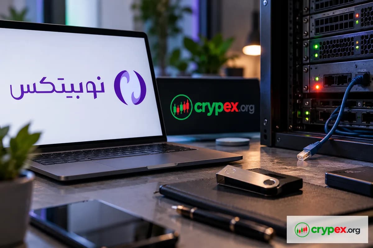 تصویرسازی مفهومی از ریسک امنیت سایبری صرافی